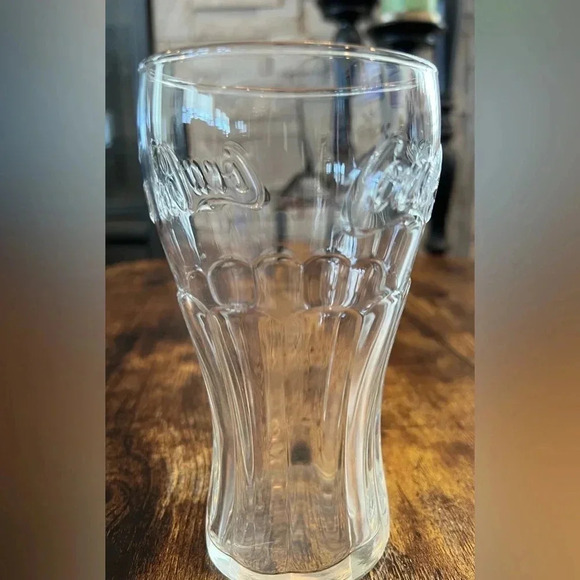 VINTAGE: Coca Cola | tall clear glass - Picture 4 of 9